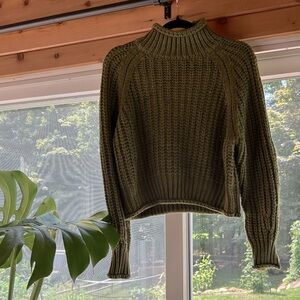 Olive Green Women's Sweater